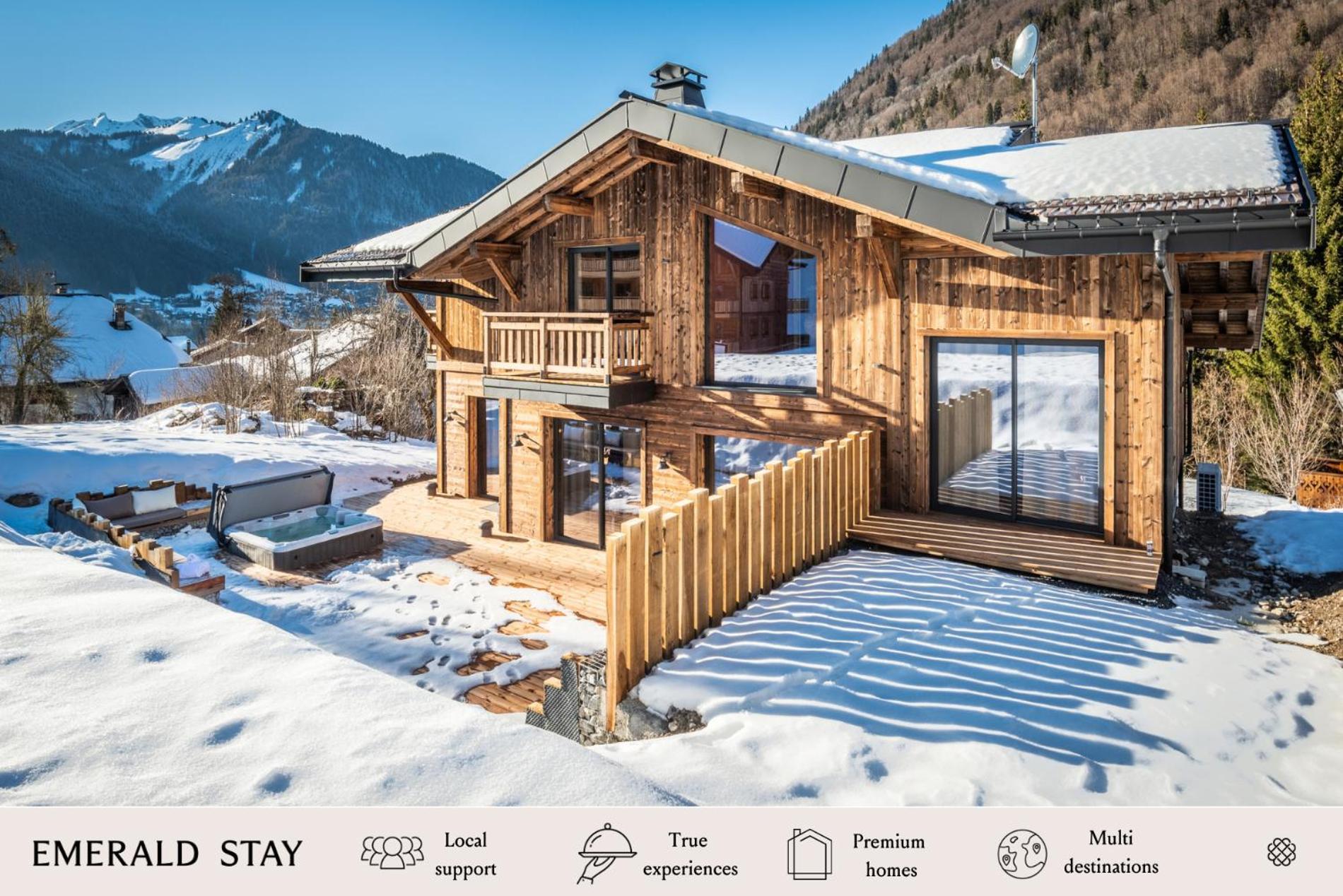 Chalet Azobe Morzine - By Emerald Stay Монтрион Екстериор снимка